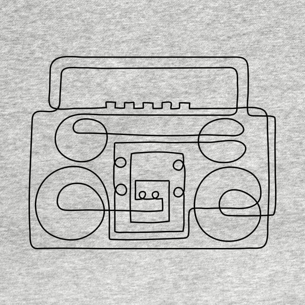 Boombox by Moe Tees